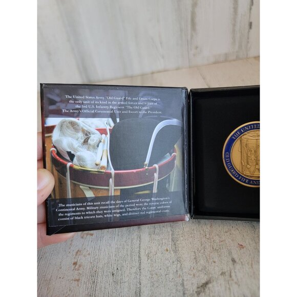 White House historical association old guard collectible coin fife drum corps - Picture 3 of 9